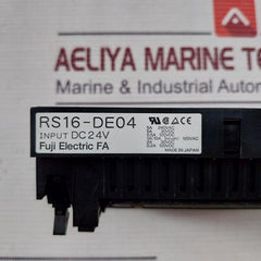 Fuji Electric Rs16-de04 Terminal Relay Input Dc 24V 0.5A 120Vdc