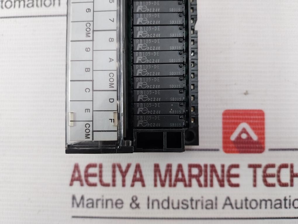 Fuji Electric Rs16-de04 Terminal Relay Input Dc 24V 0.5A 120Vdc