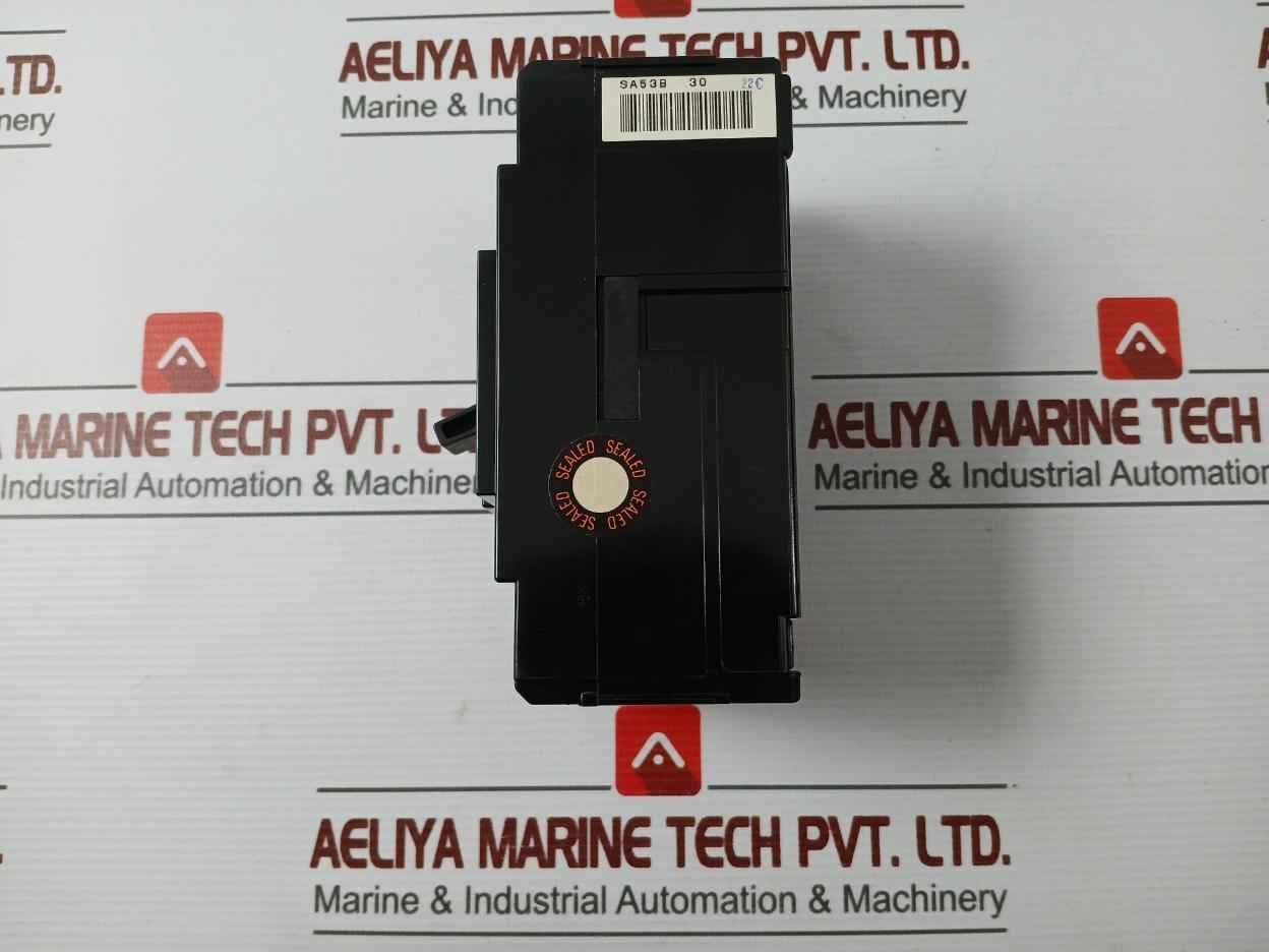 Fuji Electric Sa53B Molded Case Circuit Breaker 3-pole
