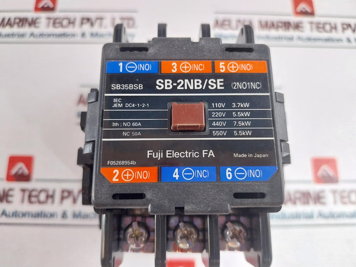 Fuji Electric Sb-2Nb/Se Magnetic Contactor 24-25Vdc 50/60Hz