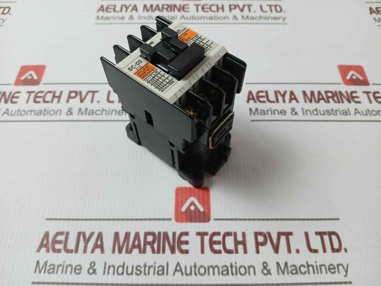 Fuji Electric Sc-03 Magnetic Contactor 11A 380–440Vac