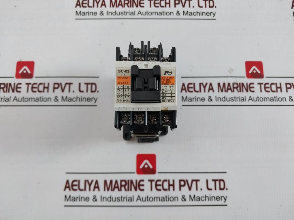 Fuji Electric Sc-03 [11] Magnetic Contactor 75C 50-60Hz