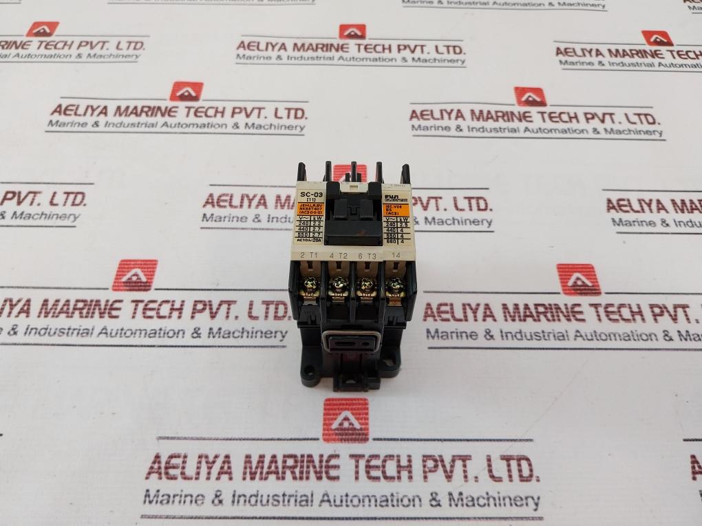 Fuji Electric Sc-03[11] Contactor 100-110V 60Hz