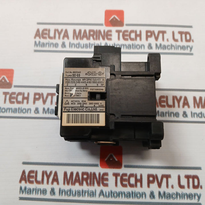 Fuji Electric Sc-03 [11] Contactor 50/60Hz