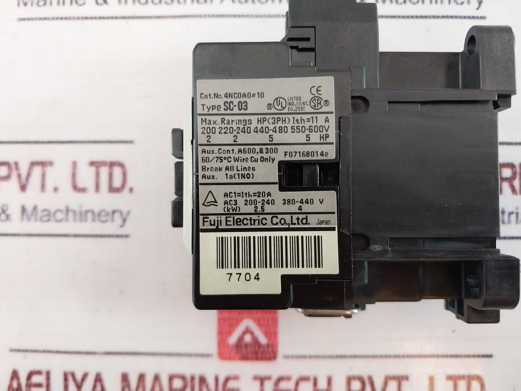 Fuji Electric Sc-03 [11] Magnetic Contactor 100V 50/60Hz 11A