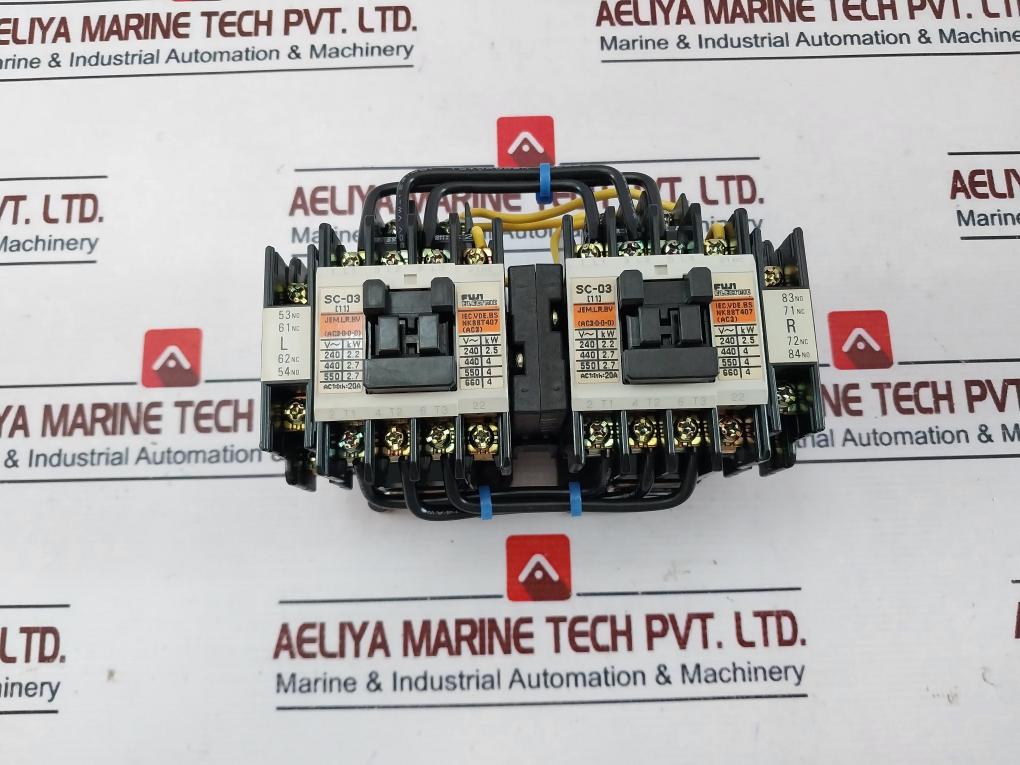 Fuji Electric Sc-03 [11] Magnetic Contactor 20a 200-220v 50hz