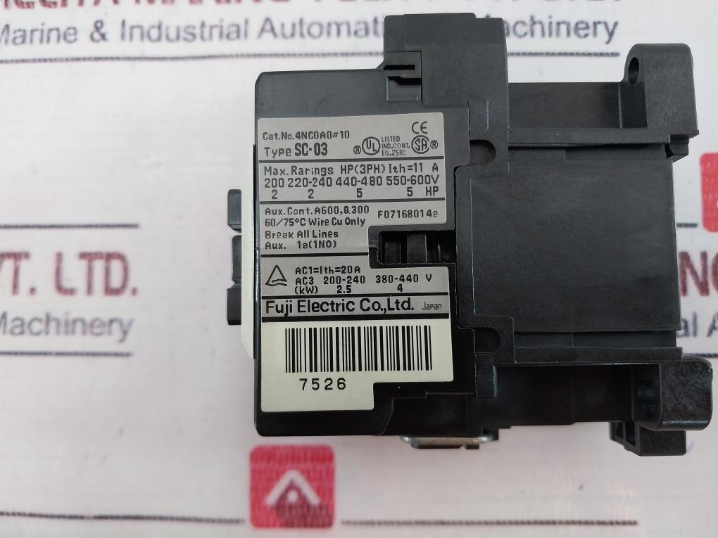 Fuji Electric Sc-03 [11] Magnetic Contactor 380-400v 50hz