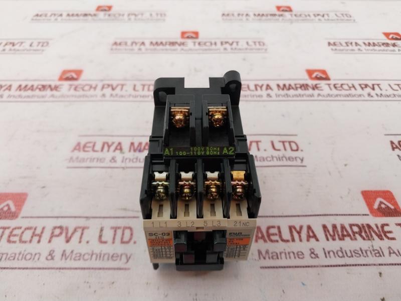 Fuji Electric Sc-03 [11] Magnetic Contactor 4Nc0A0#01 20A 100-110V 60Hz