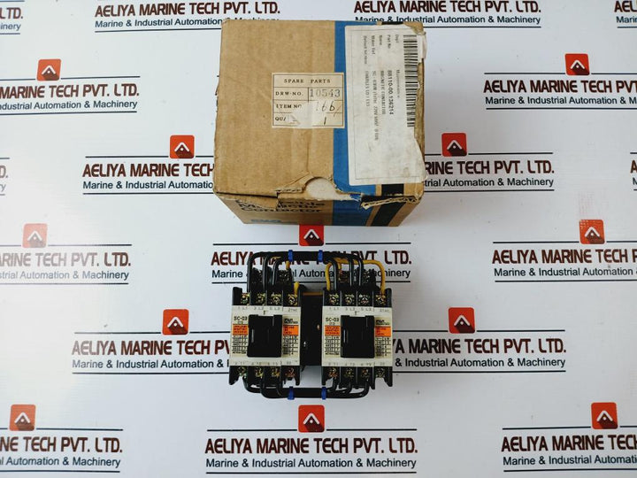 Fuji Electric Sc-03 [11], Sc11Aa Magnetic Contactor Sc-03/ Sz-rm 11A 100-110V