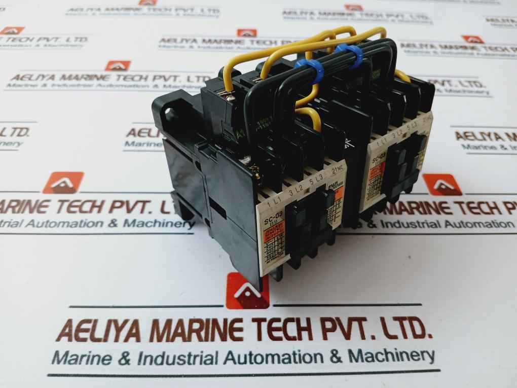 Fuji Electric Sc-03 [11], Sc11Aa Magnetic Contactor Sc-03/ Sz-rm 11A 100-110V