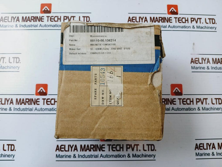 Fuji Electric Sc-03 [11], Sc11Aa Magnetic Contactor Sc-03/ Sz-rm 11A 100-110V