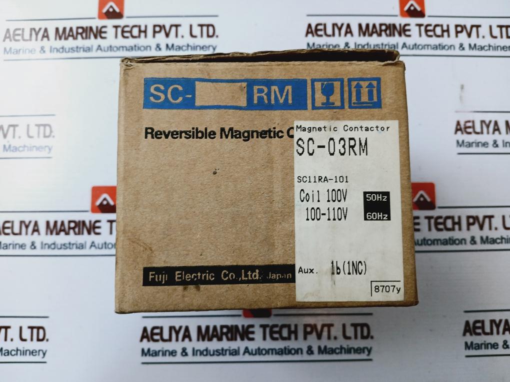 Fuji Electric Sc-03 [11], Sc11Aa Magnetic Contactor Sc-03/ Sz-rm 11A 100-110V
