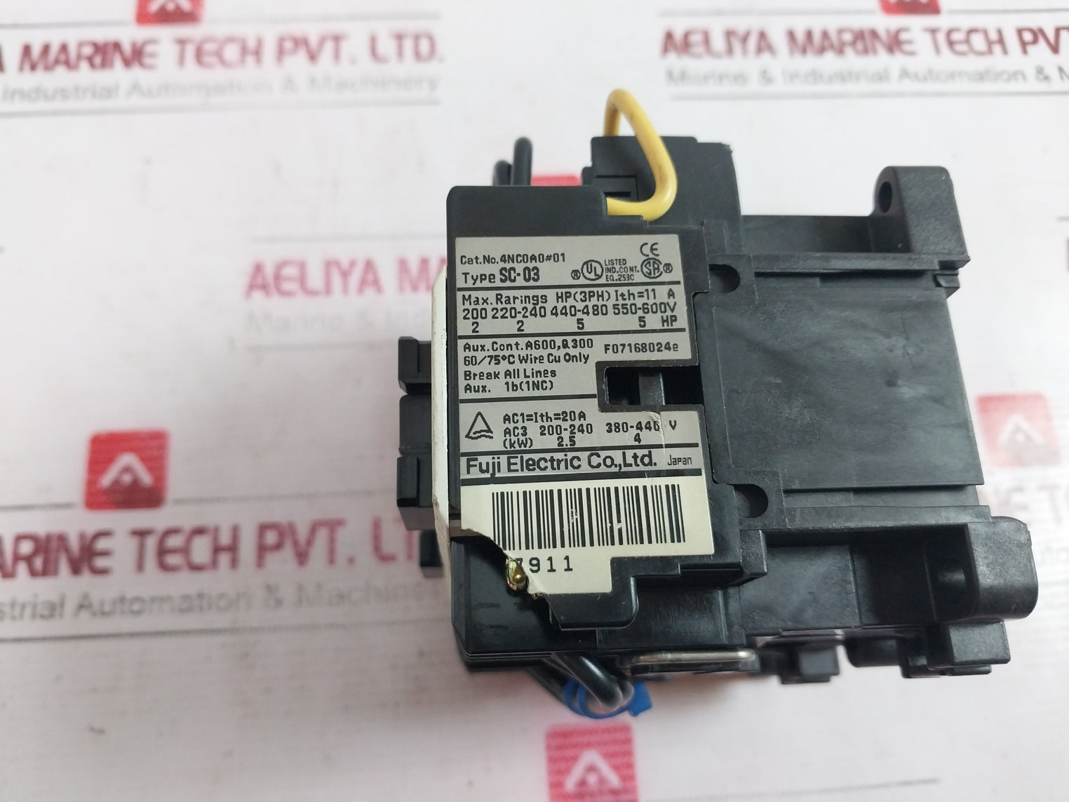 Fuji Electric Sc-03 [11] Standard Electromagnetic Contactor F07168024E