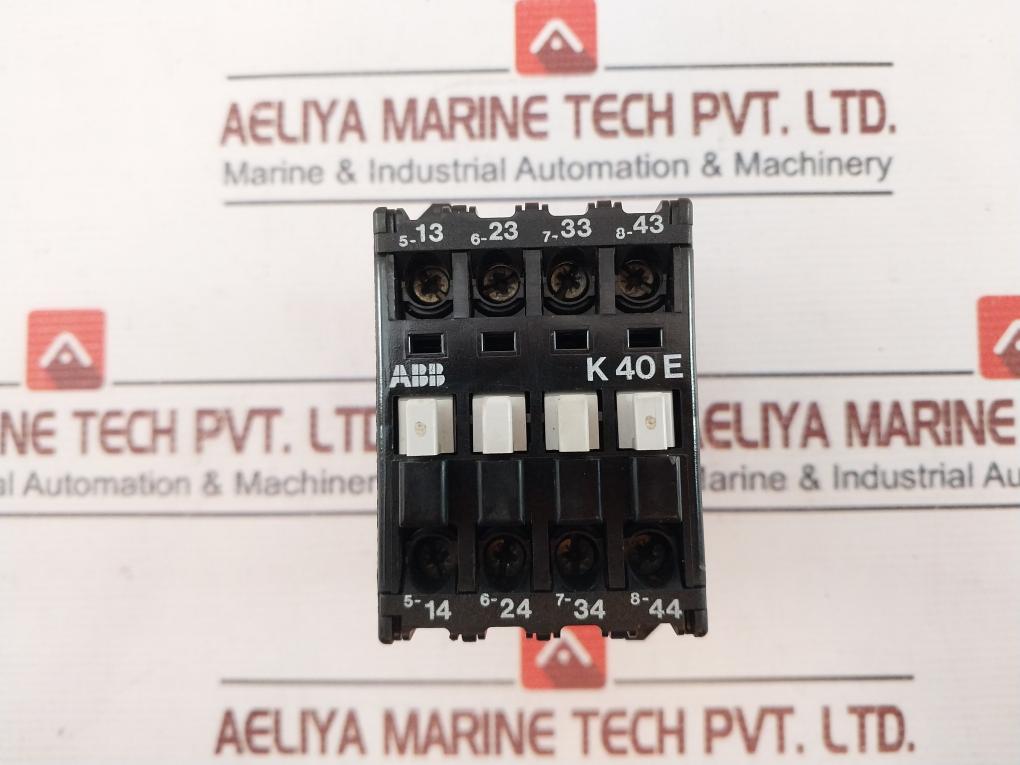 Abb K40E Contactor 10A 690Vac