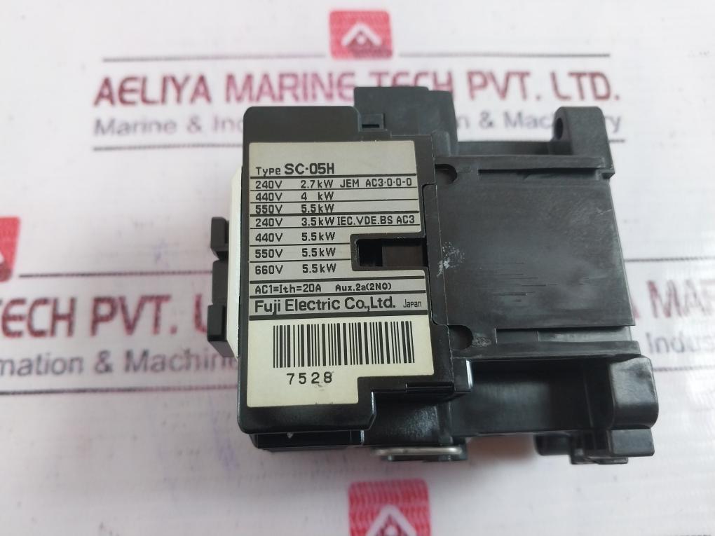 Fuji Electric Sc-05H [13] Contactor 100V 50Hz 100-110V 60 Hz