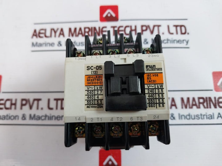 Fuji Electric Sc-05 Magnetic Contactor Sc-05 [13] Nk88T409