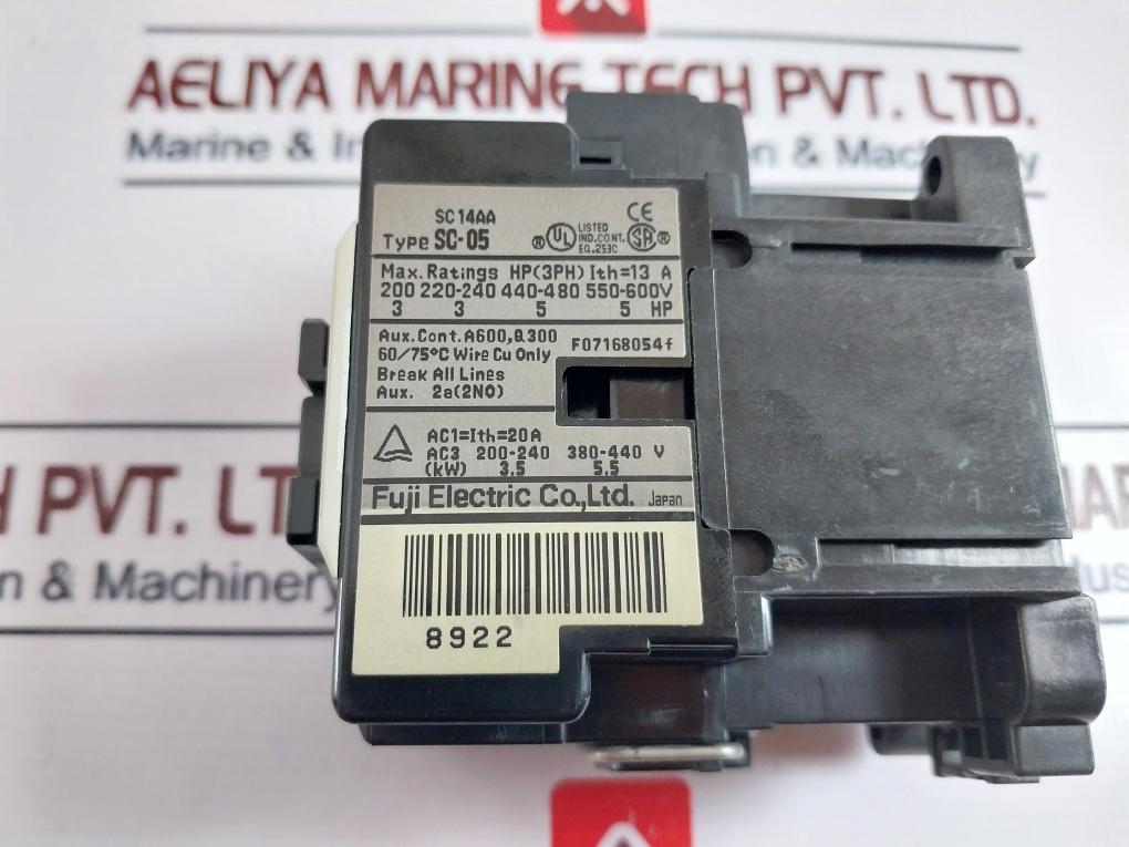Fuji Electric Sc-05 Magnetic Contactor Sc-05 [13] Nk88T409