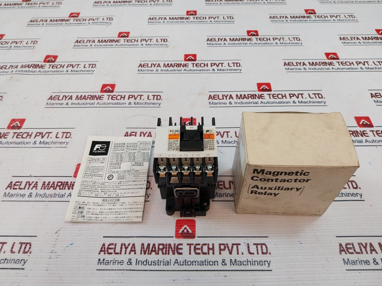 Fuji Electric Sc-05 Magnetic Contactor Sc14Aa 400-440V 60Hz 20A
