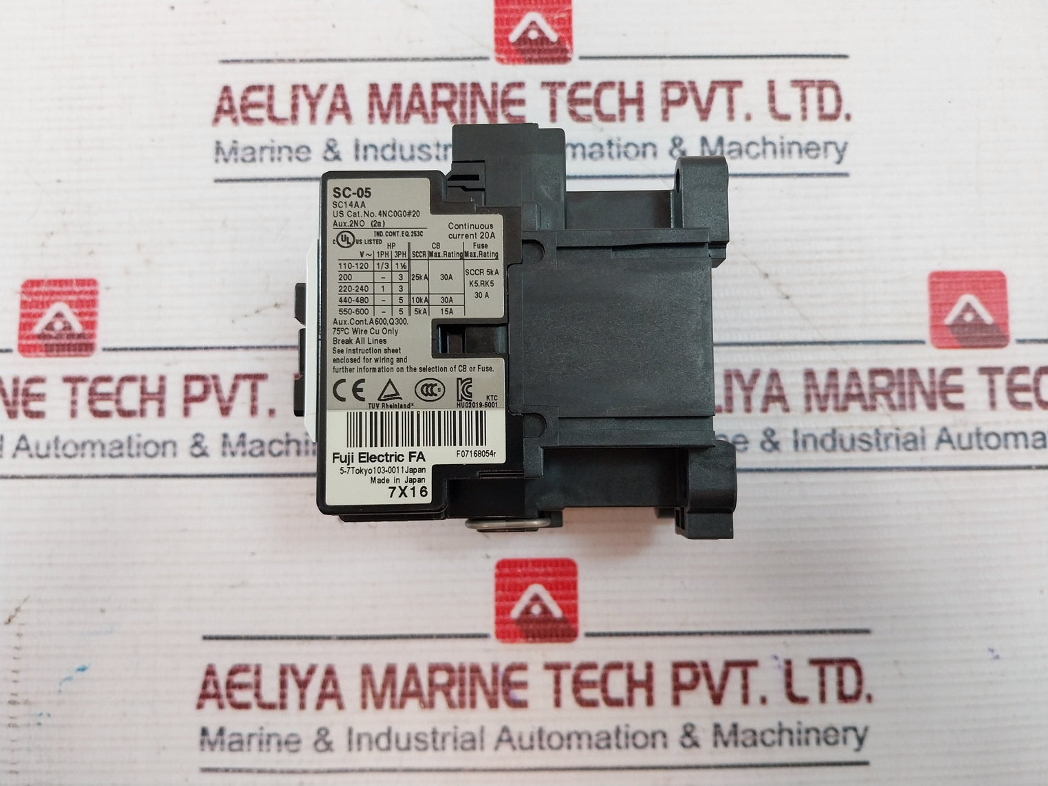 Fuji Electric Sc-05 Magnetic Contactor Sc14Aa 400-440V 60Hz 20A