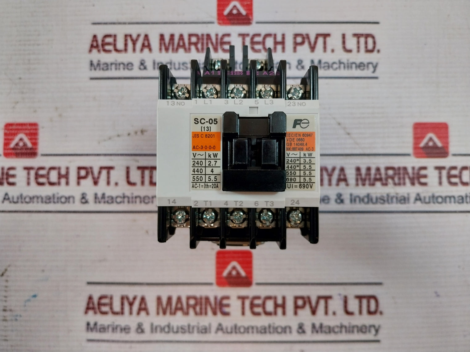 Fuji Electric Sc-05 Magnetic Contactor Sc14Aa 400-440V 60Hz 20A