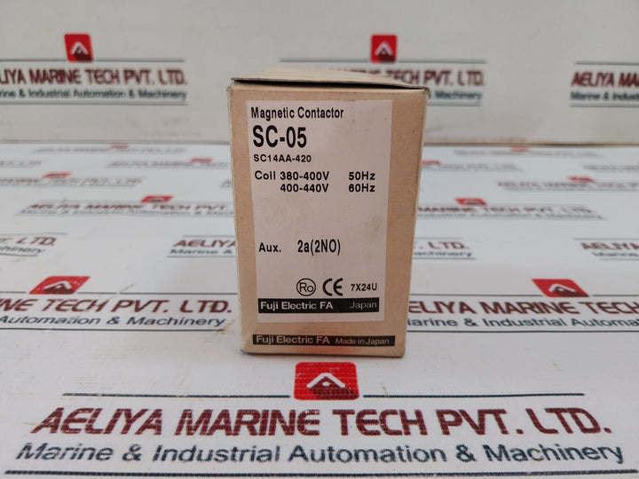 Fuji Electric Sc-05 Magnetic Contactor Sc14Aa 400-440V 60Hz 20A
