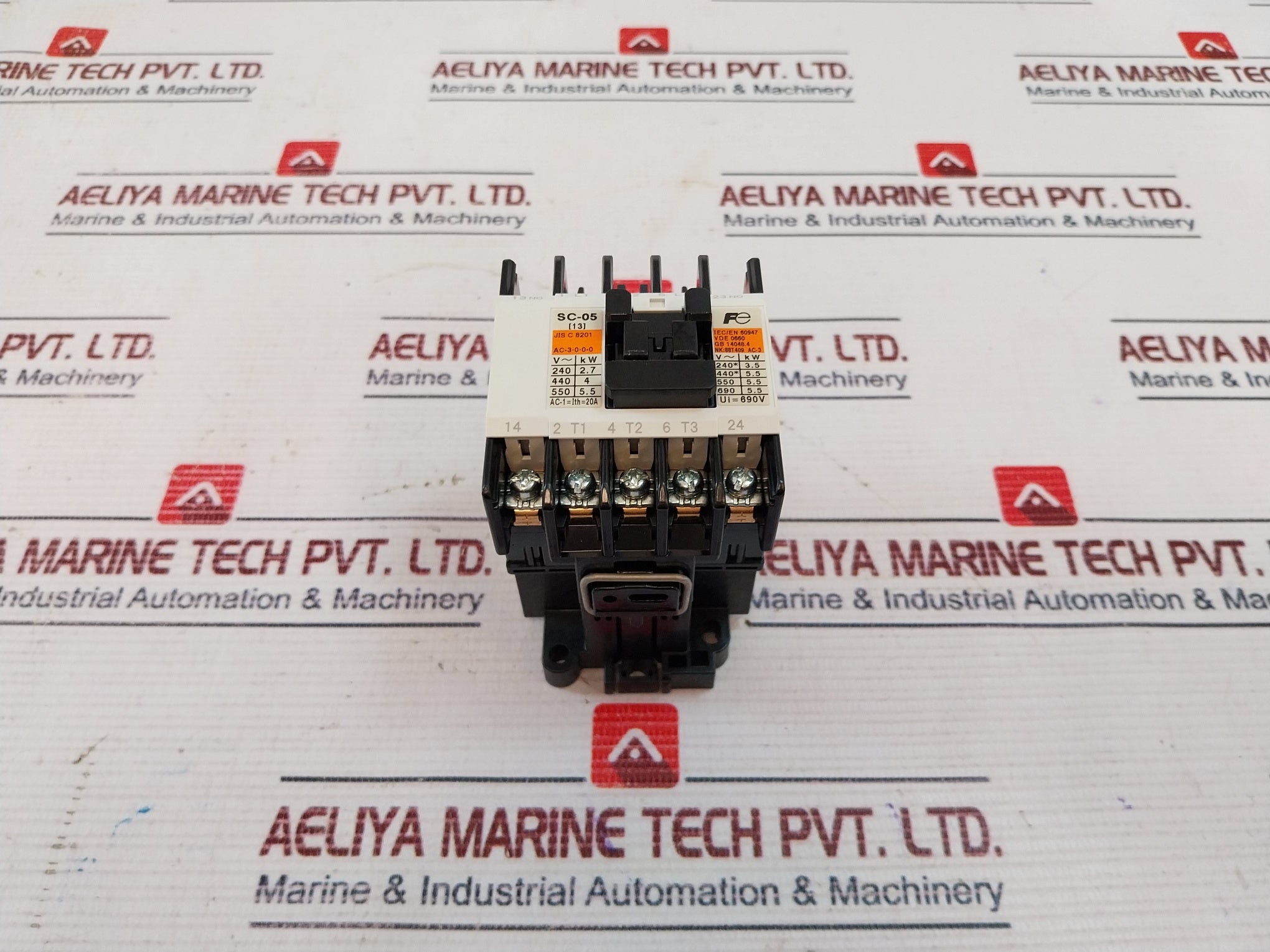 Fuji Electric Sc-05 Magnetic Contactor Sc14Aa 400-440V 60Hz 20A