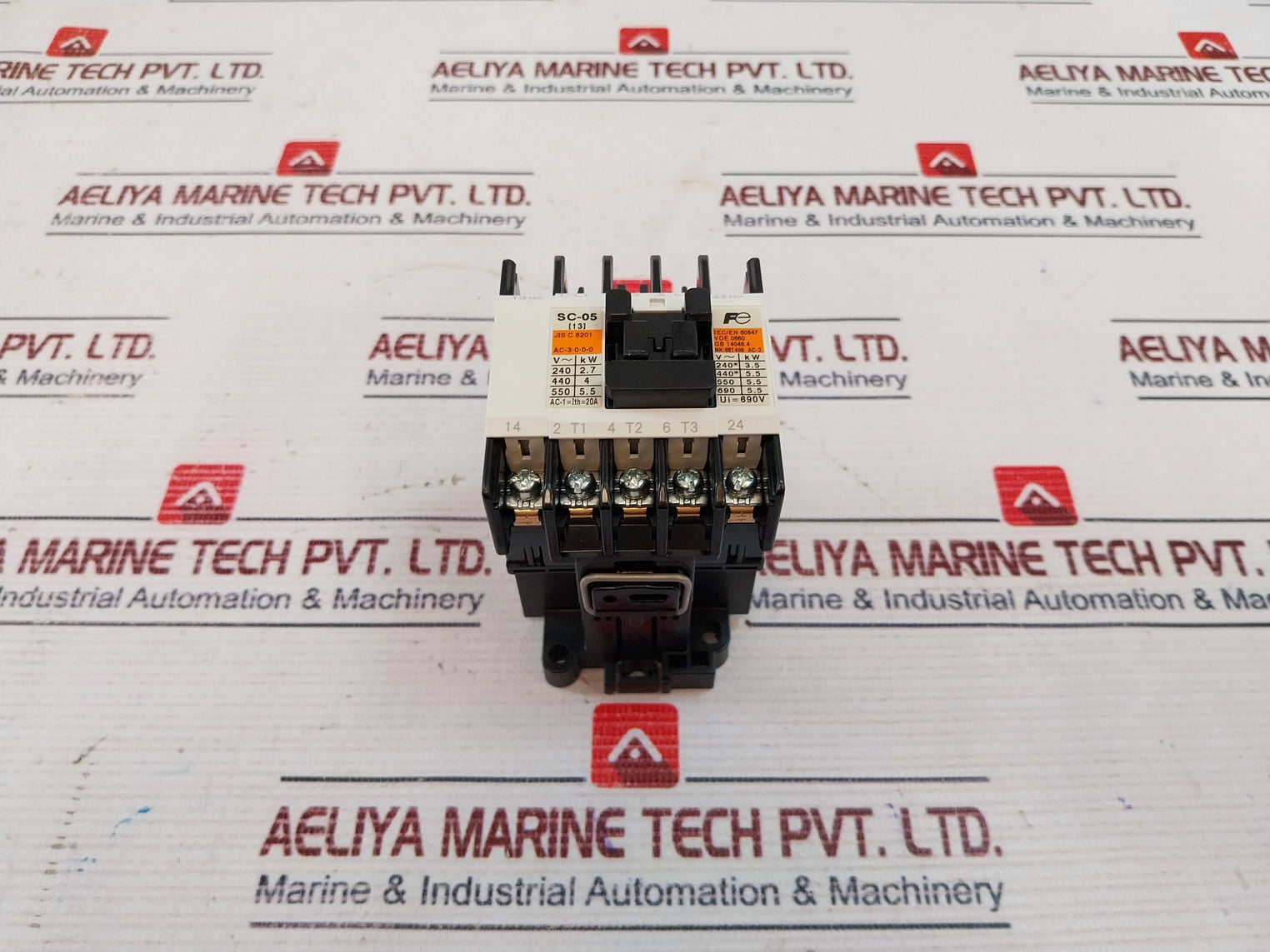 Fuji Electric Sc-05 Magnetic Contactor Sc14Aa 400-440V 60Hz 20A