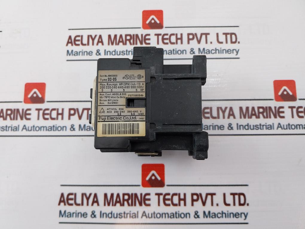 Fuji Electric Sc-05 [13]/4Nc0G0 Magnetic Contactor 20A