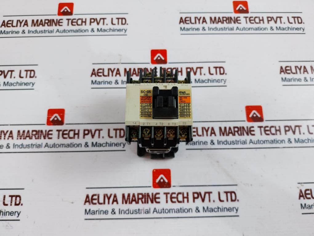Fuji Electric Sc-05 [13] Magnetic Contactor 200V 50Hz 200-220V 60Hz