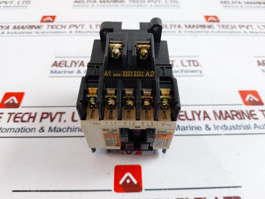Fuji Electric Sc-05 [13] Magnetic Contactor 200V 50Hz 200-220V 60Hz