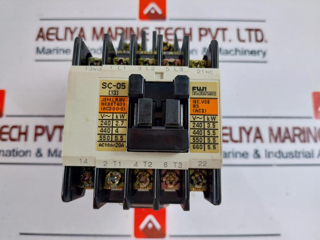 Fuji Electric Sc-05 [13] Magnetic Contactor 200V 50Hz 200-220V 60Hz