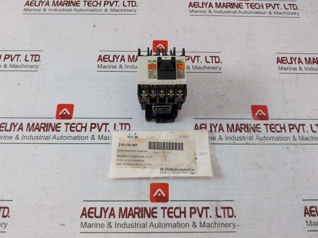 Fuji Electric Sc-05 [13] Magnetic Contactor Nk88T409 F07168054E 200-220V 60Hz