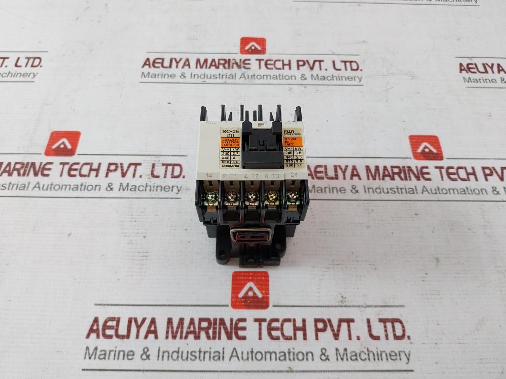 Fuji Electric Sc-05 [13] Magnetic Contactor Nk88T409 F07168054E 200-220V 60Hz