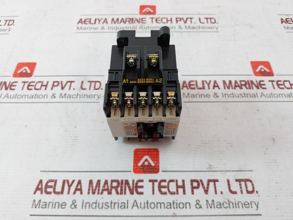 Fuji Electric Sc-05 [13] Magnetic Contactor Nk88T409 F07168054E 200-220V 60Hz