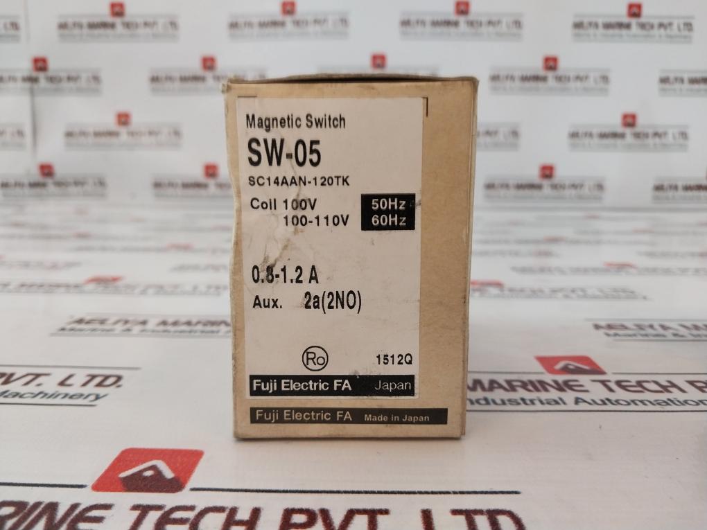 Fuji Electric Sc-05[13] Magnetic Switch With Tr-0N/Tr-on Thermal Overload Relay