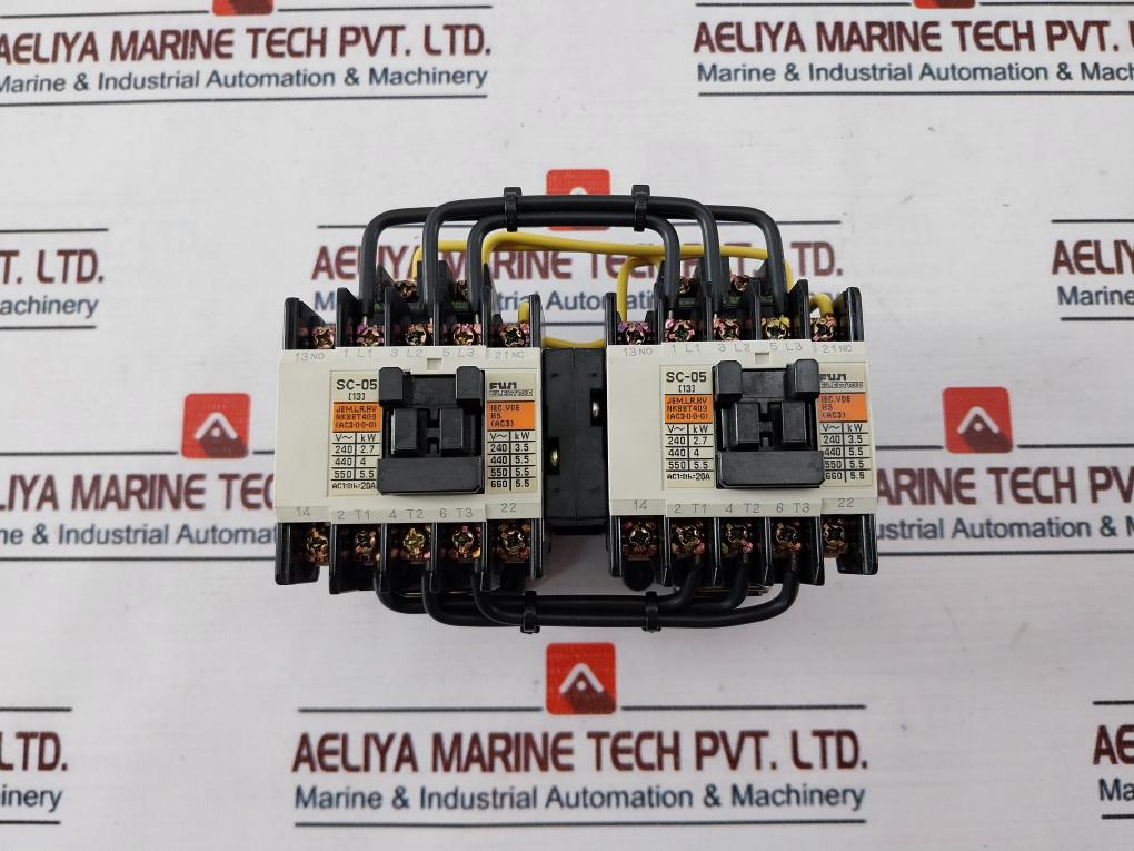 Fuji Electric Sc-05 (13)/Sz-rm Magnetic Contactor 20A 100-110V