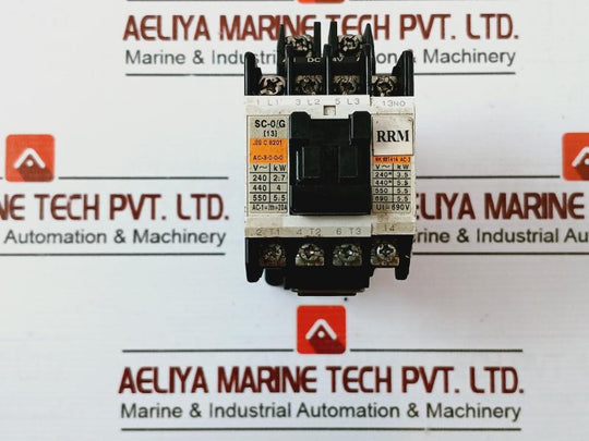 Fuji Electric Sc-0/G[13] Standard Magnetic Contactor 20A 690V (Broken Corner)