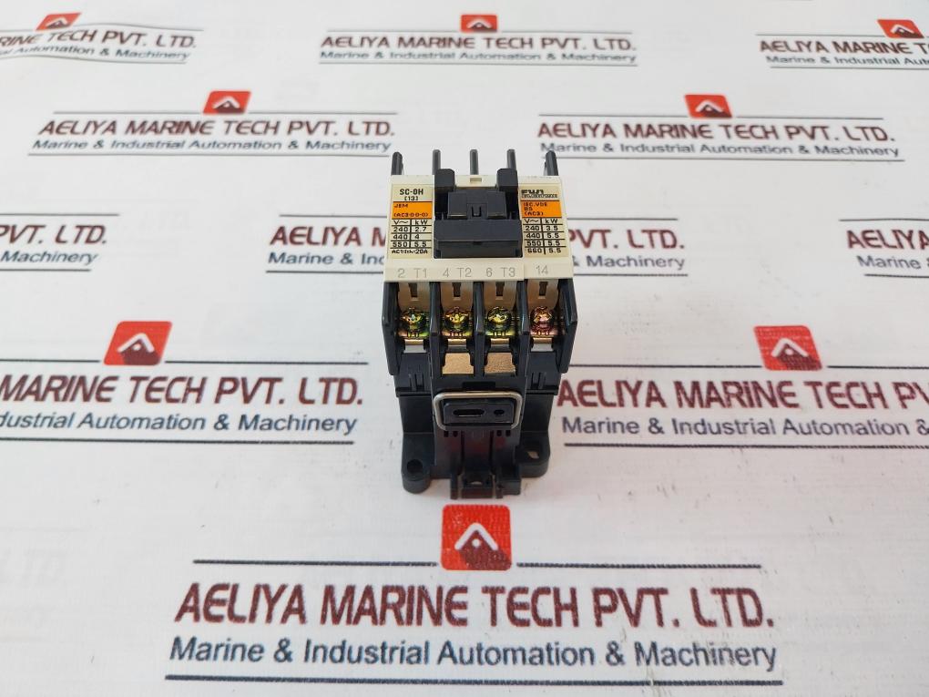 Fuji Electric SC-0H [13] Magnetic Contactor Jem (Ac3.0.0-0) 20A 100V 50Hz