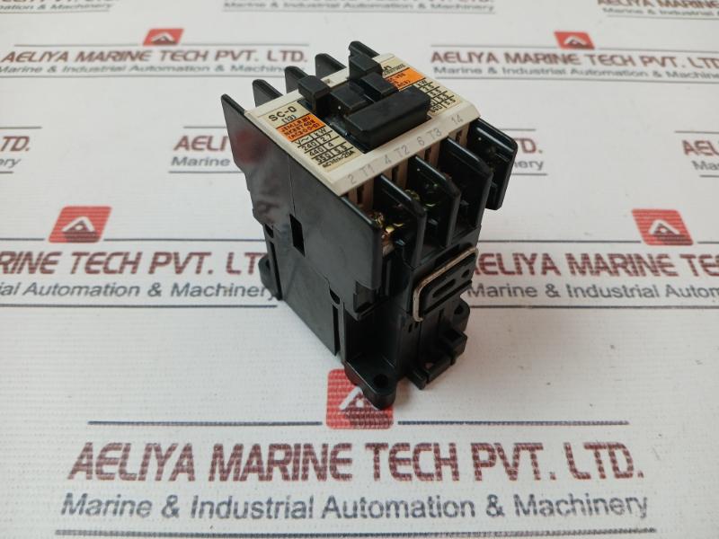 Fuji Electric Sc-0 [13] Magnetic Contactor 4Nc0F0 100-110V 60Hz 32A Auxiliary