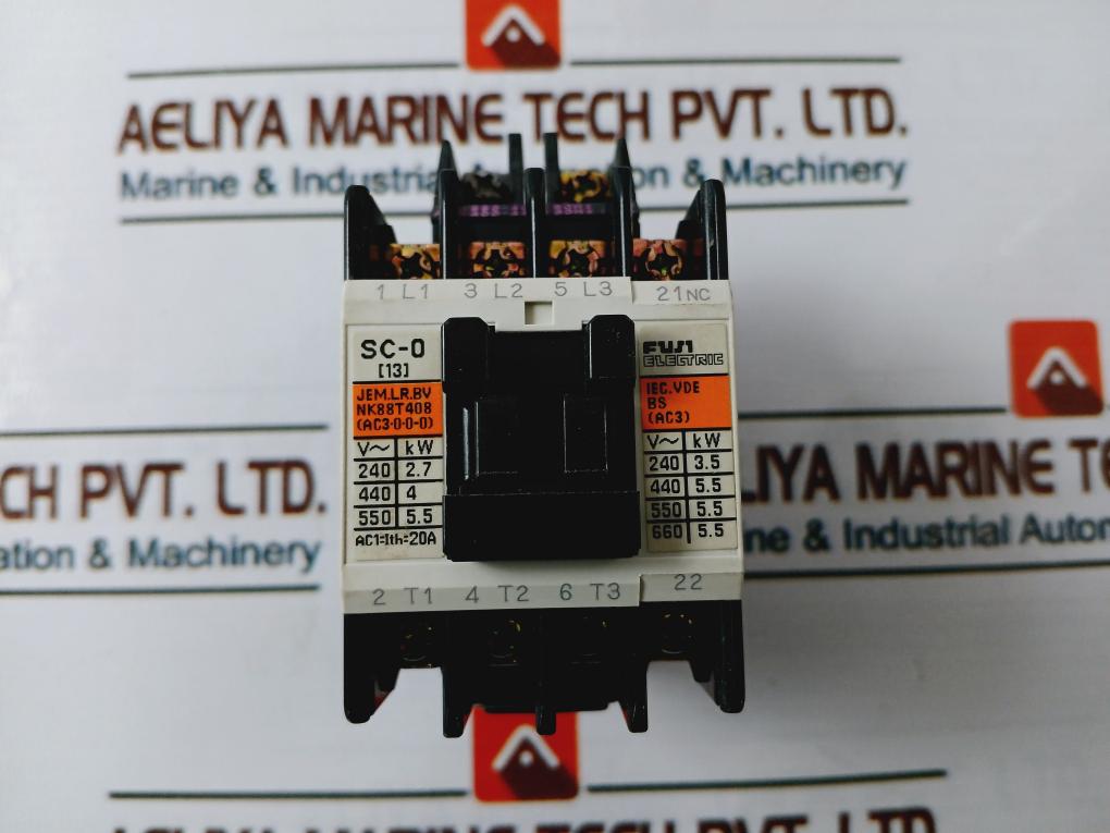 Fuji Electric Sc-0[13] Magnetic Contactor 4Nc0F0