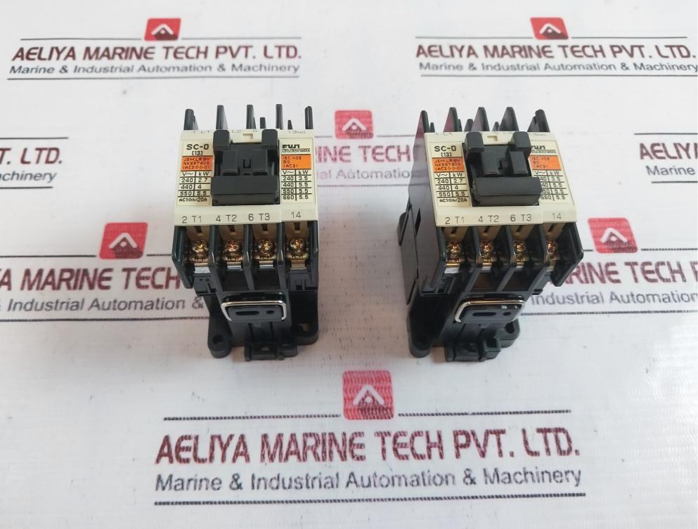 Fuji Electric Sc-0 [13] Magnetic Contactor 4Nc0F0