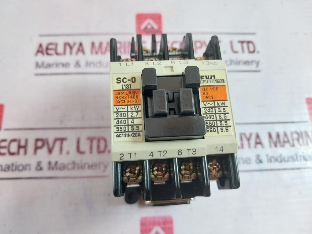 Fuji Electric Sc-0 [13] Magnetic Contactor 4Nc0F0