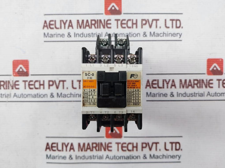 Fuji Electric Sc-0 [13] Magnetic Contactor 50/60Hz