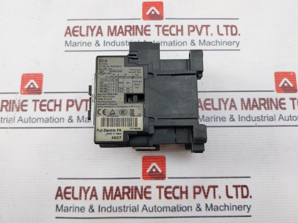 Fuji Electric Sc-0 [13] Magnetic Contactor 50/60Hz