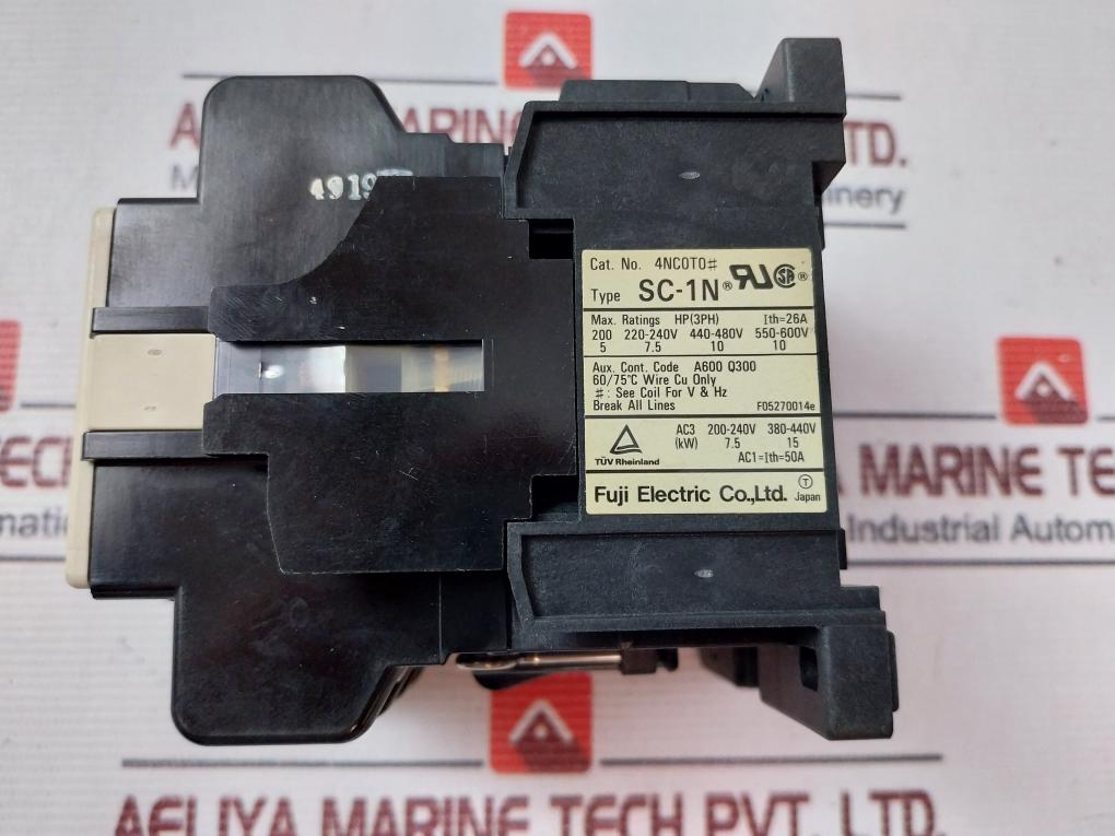 Fuji Electric Sc-1N Magnetic Contactor