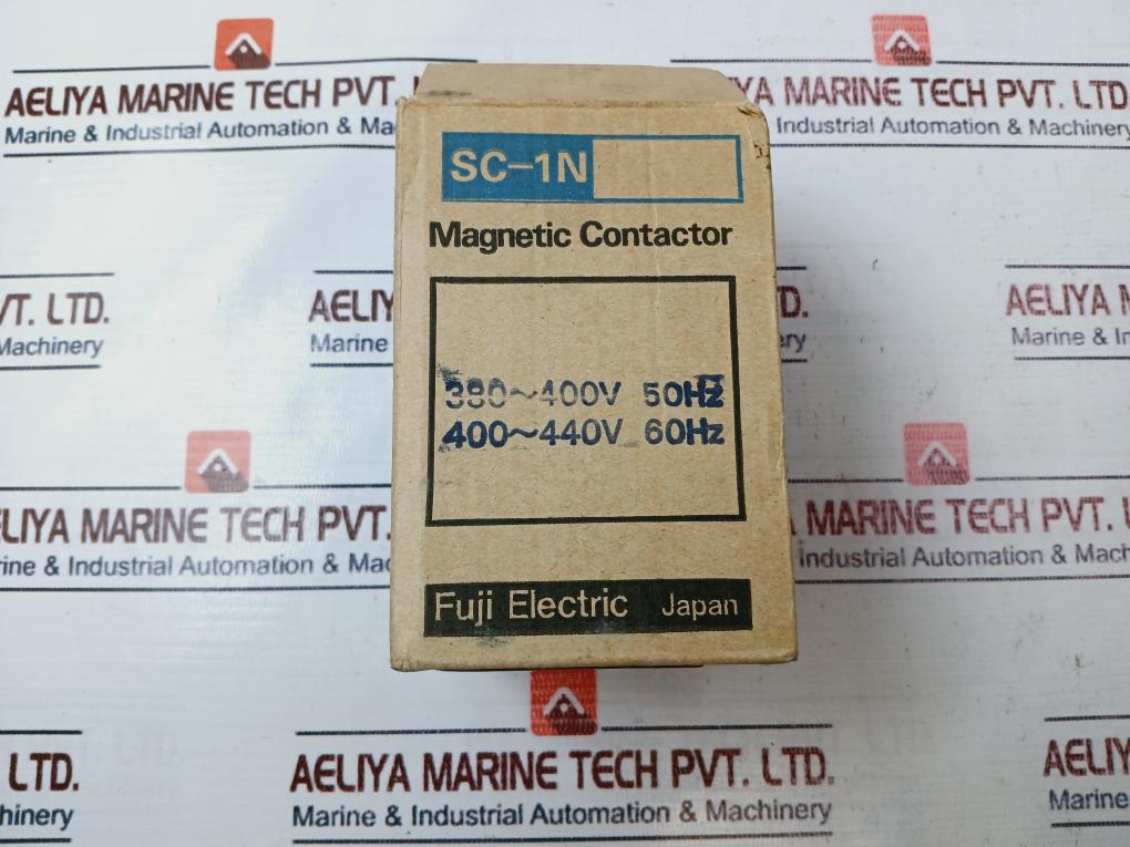 Fuji Electric Sc-1n Magnetic Contactor 50a 380-400v 50hz