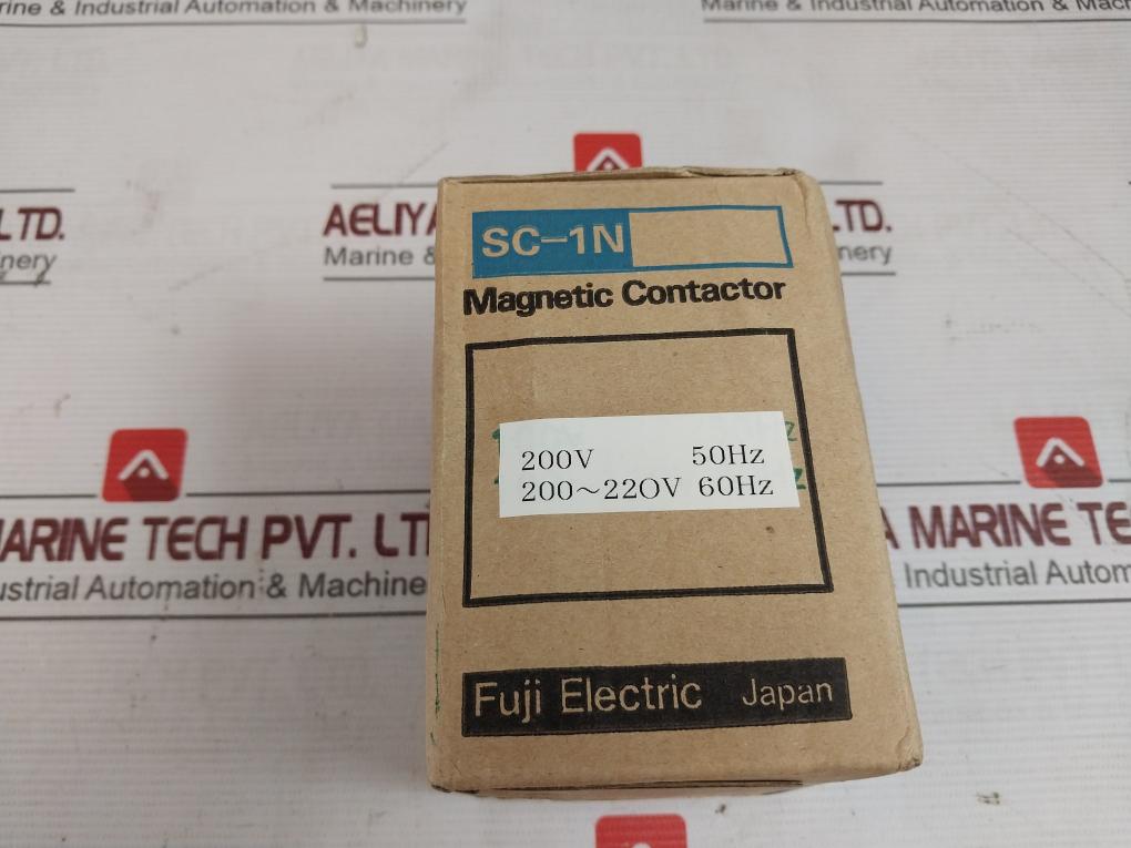 Fuji Electric Sc-1N [26] Magnetic Contactor 4Nc0T0 10206 50A 26A 200-220V 60Hz