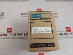 Fuji Electric Sc-1N [26] Magnetic Contactor 4Nc0T0 10206 50A 26A 200-220V 60Hz