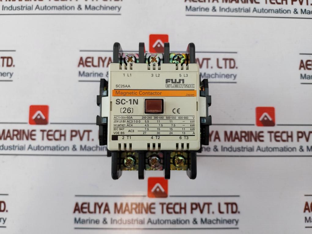 Fuji Electric Sc-1N [26] Magnetic Contactor 50/60Hz