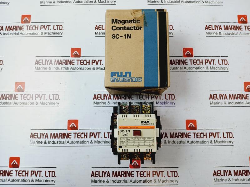 Fuji Electric Sc-1N (26) Magnetic Contactor 50A 3-phase